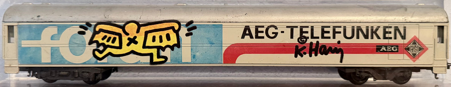 Keith Haring - Miniature Train Wagon