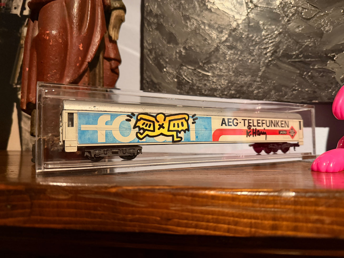 Keith Haring - Miniature Train Wagon