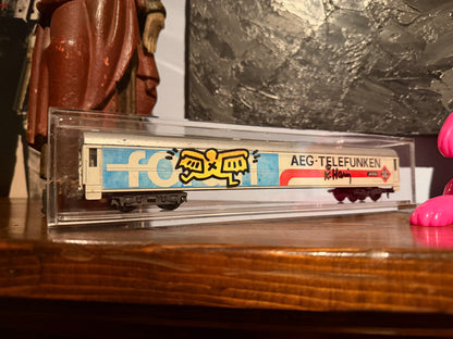 Keith Haring - Miniature Train Wagon