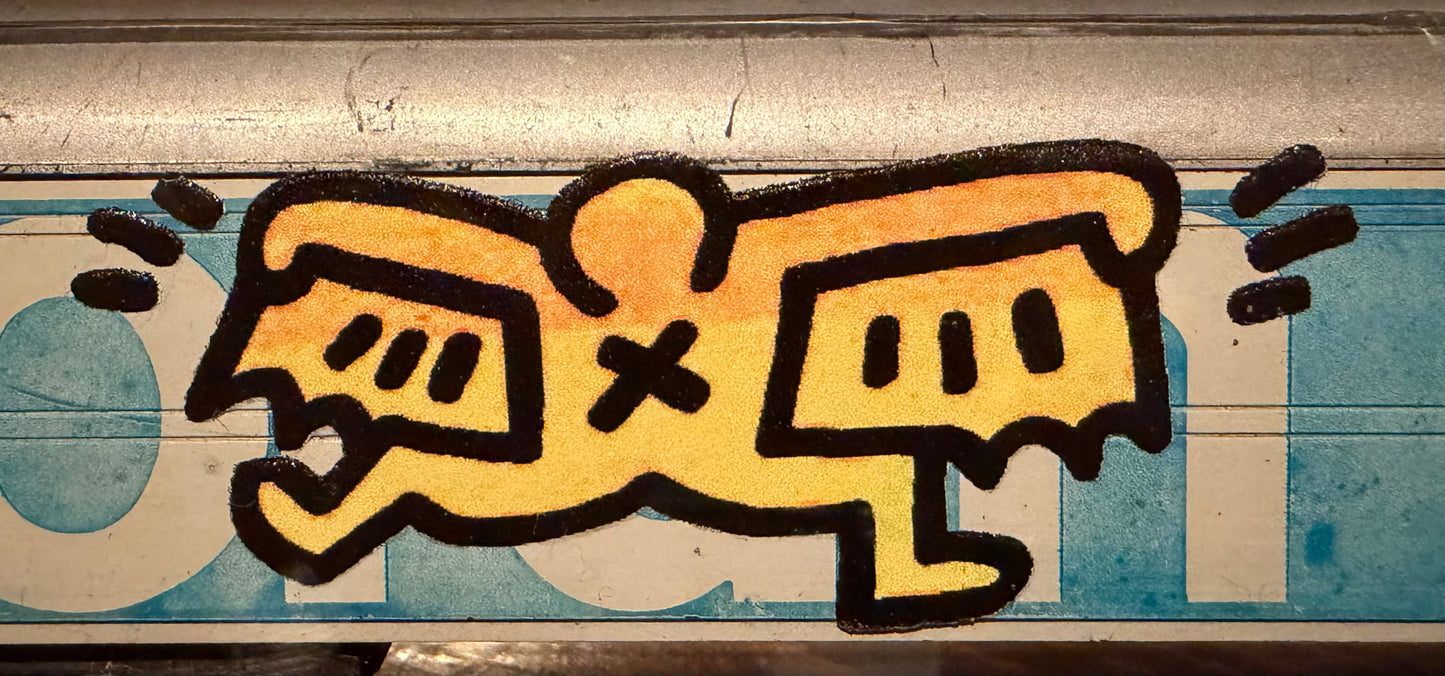 Keith Haring - Miniature Train Wagon