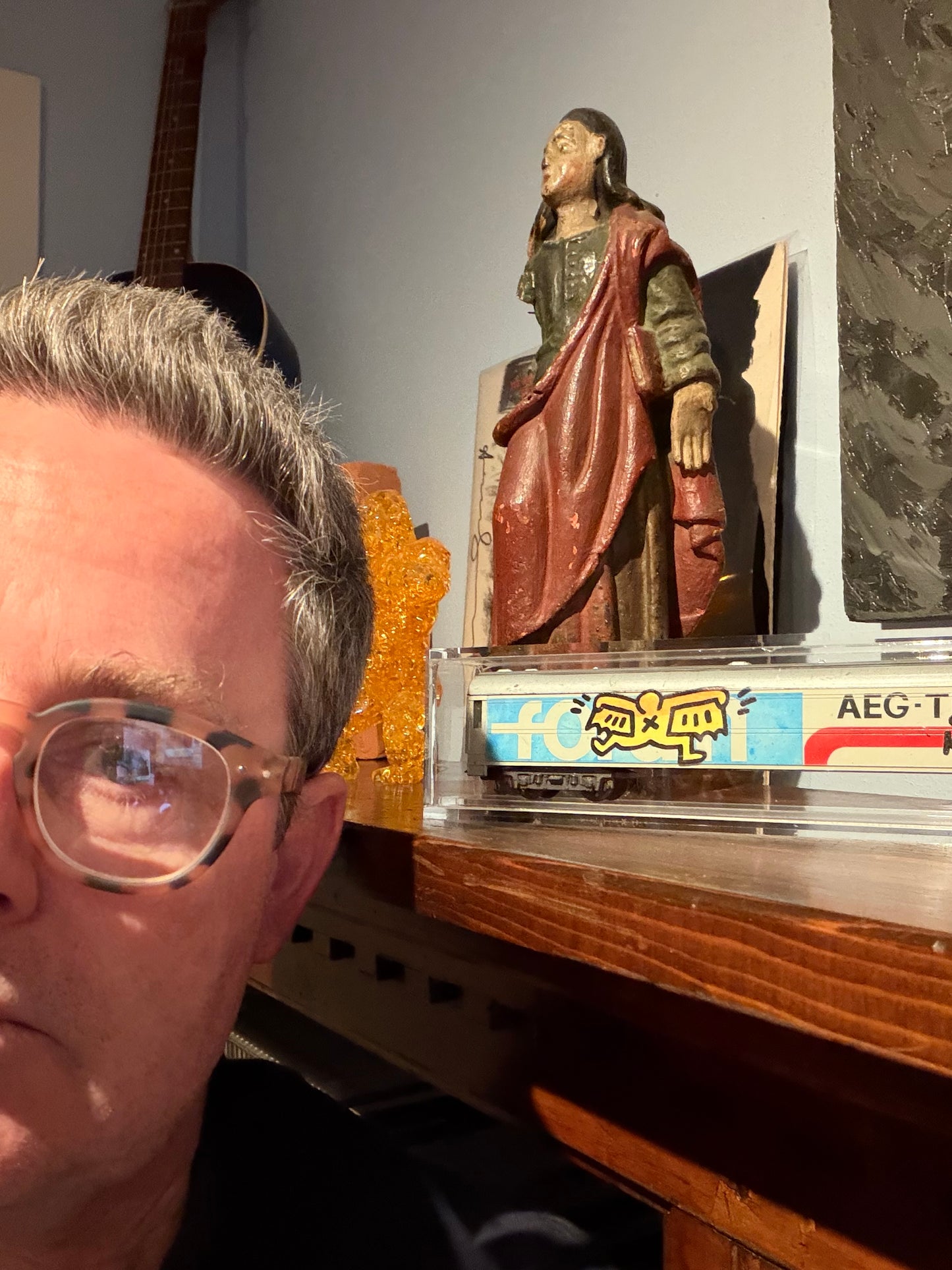 Keith Haring - Miniature Train Wagon