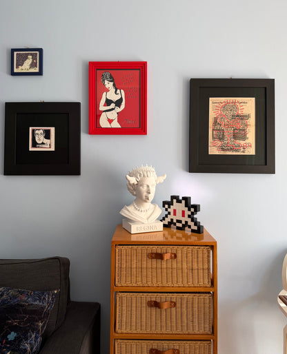 Keith Haring Untitled 84 "Holding Life"