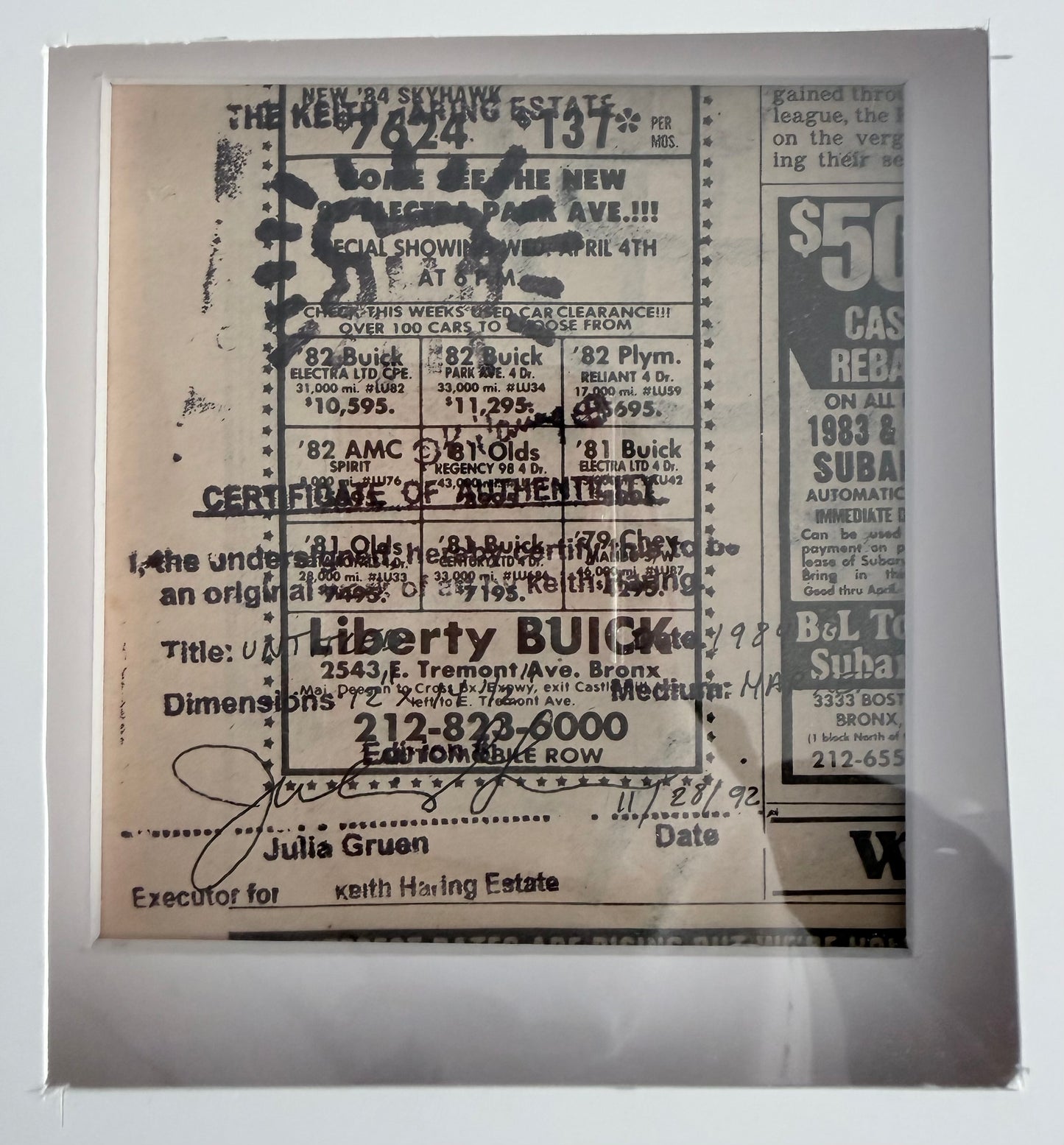 Keith Haring - Andy Mouse