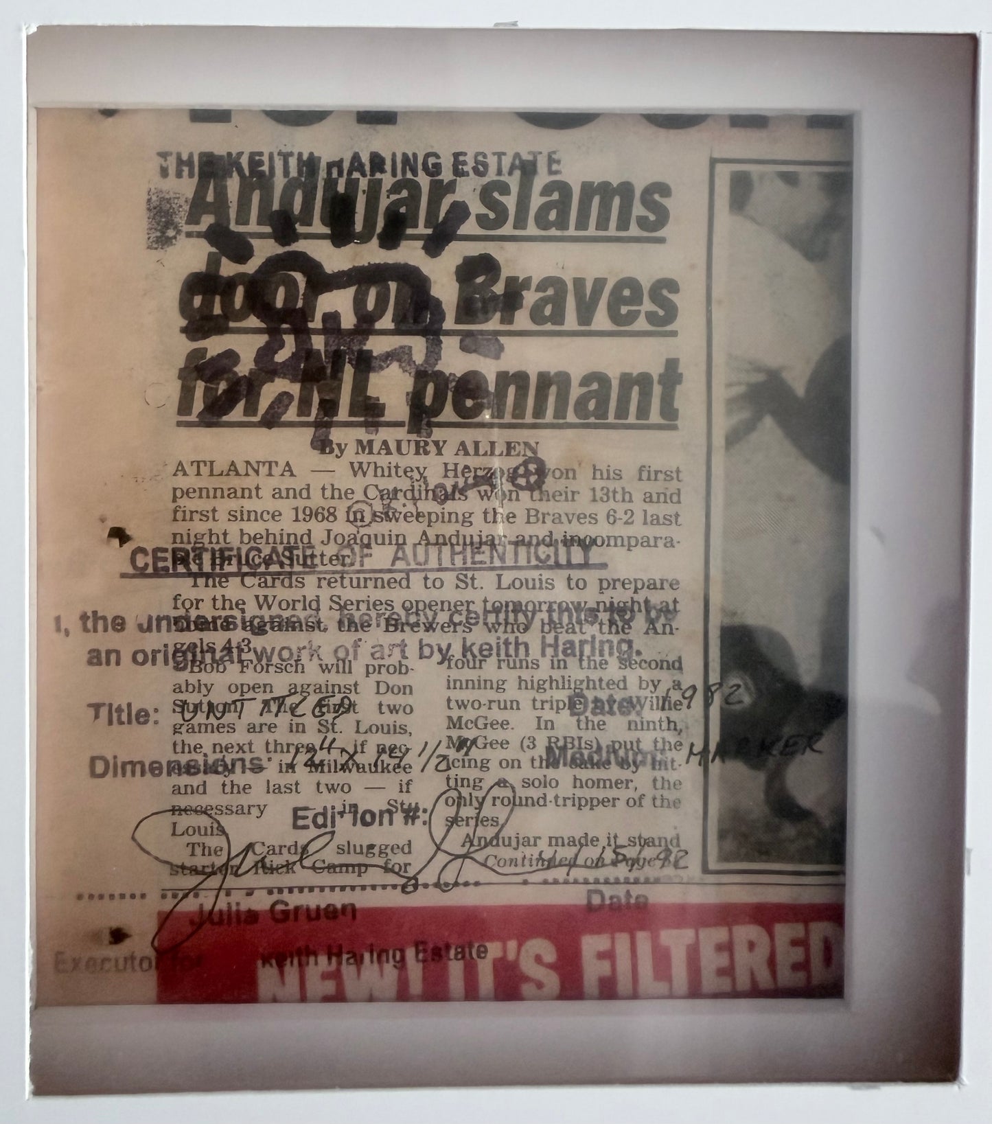 Keith Haring - Untitled 82