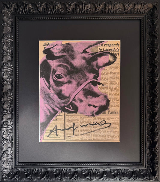 Andy Warhol - Violet Cow