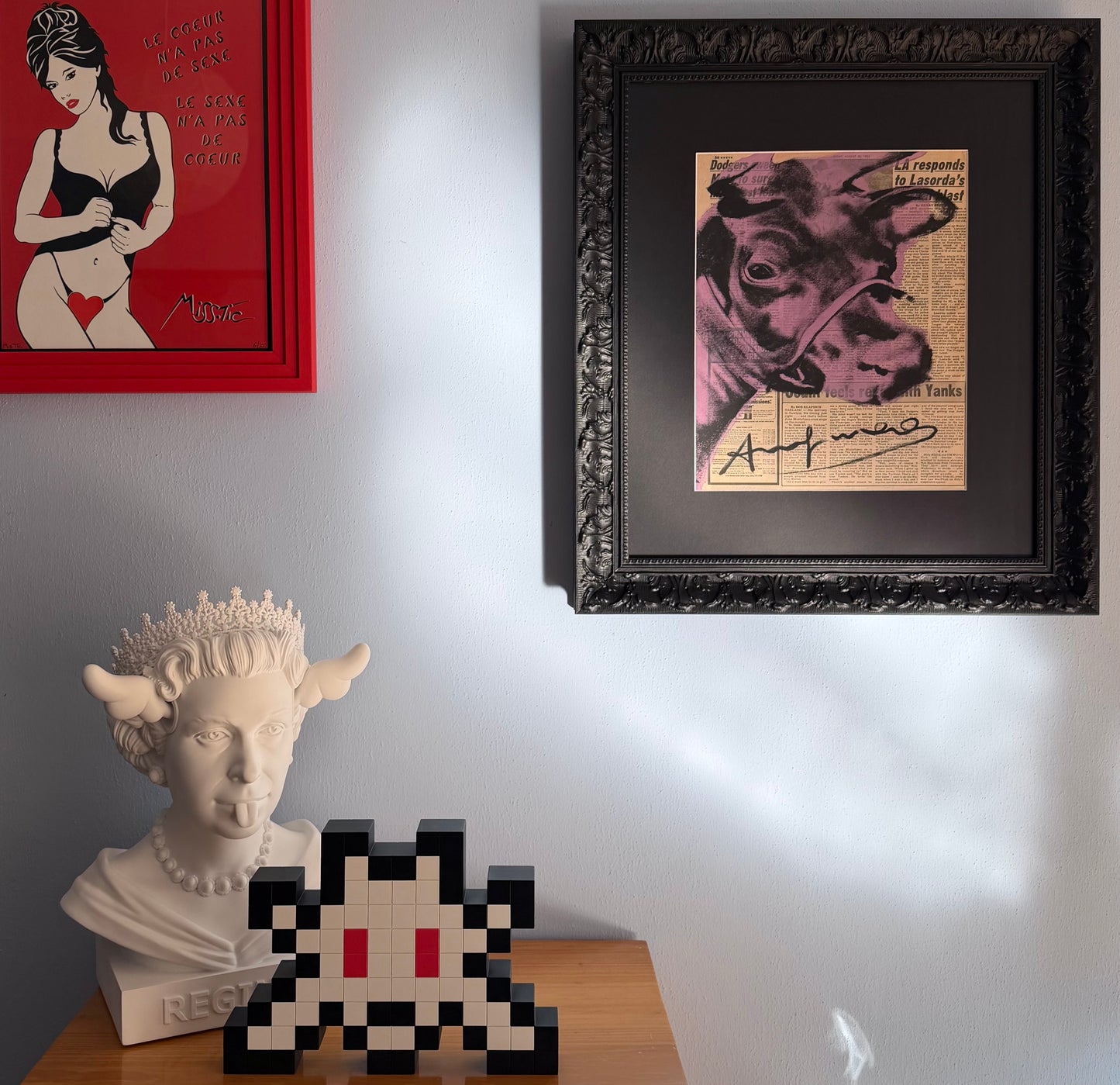 Andy Warhol - Violet Cow