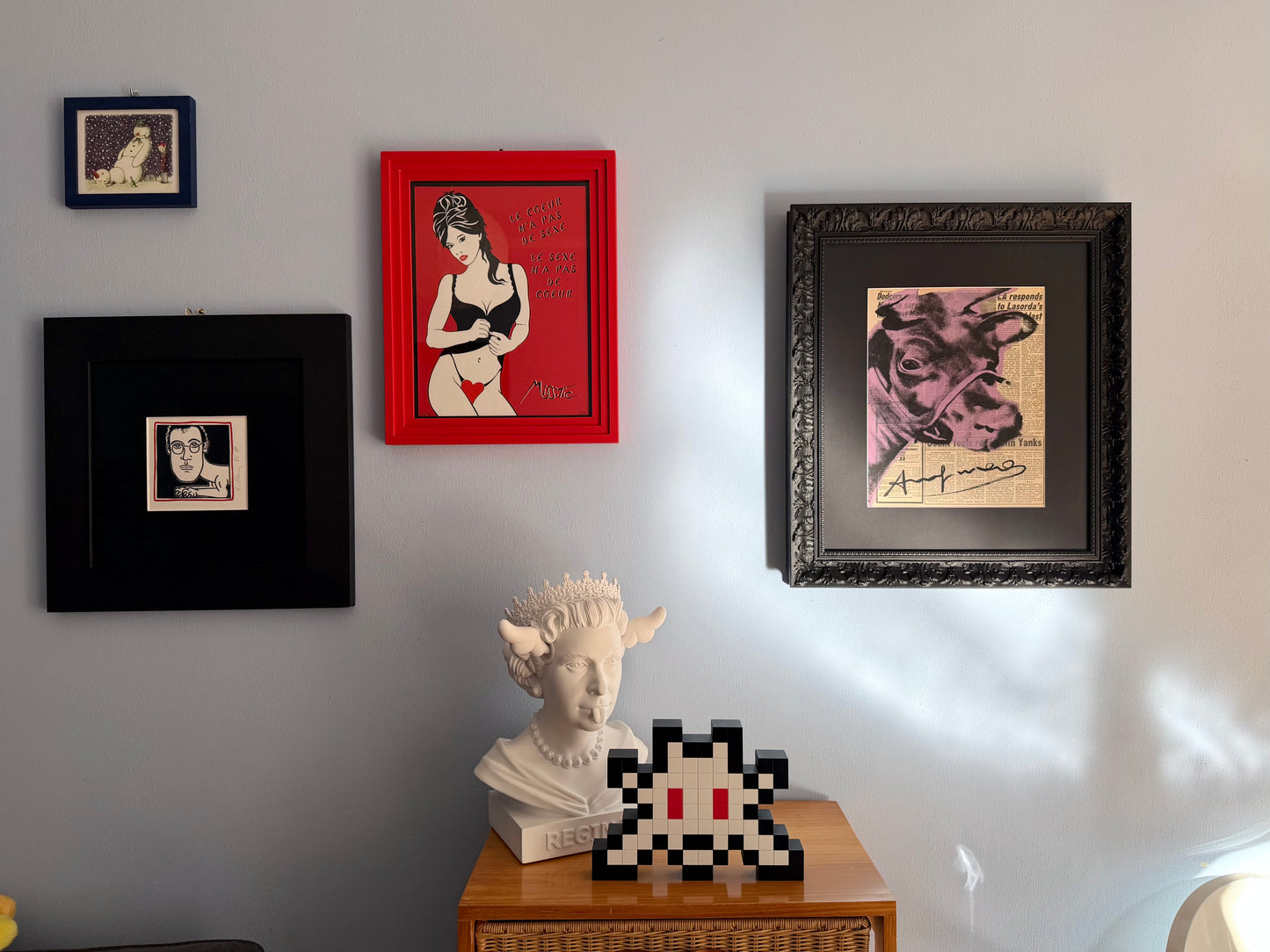 Andy Warhol - Violet Cow