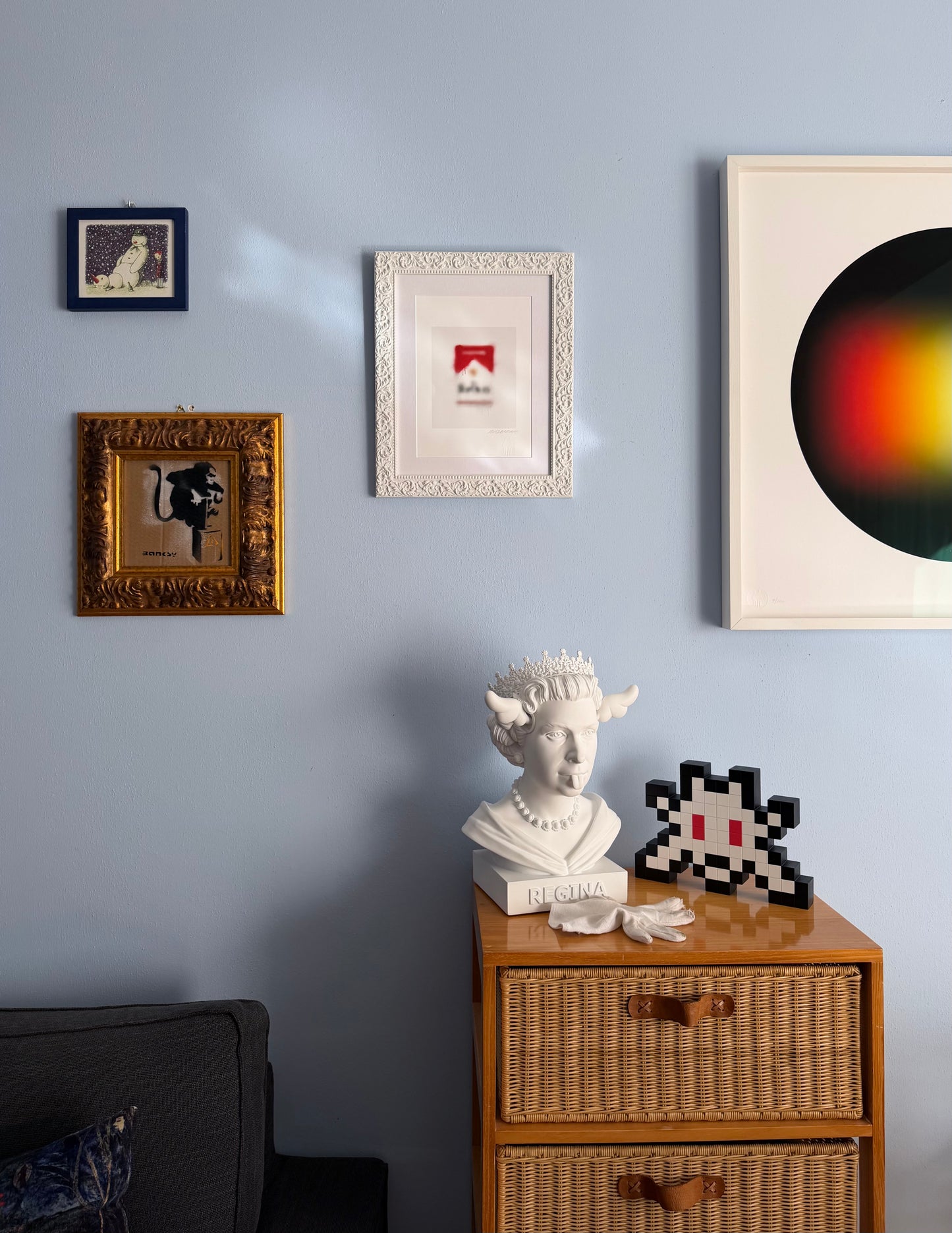 Banksy - Explosive Monkey cardboard