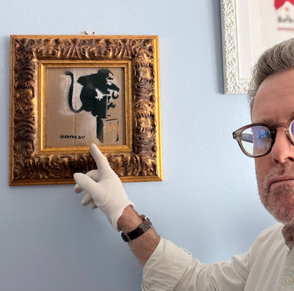 Banksy - Explosive Monkey cardboard