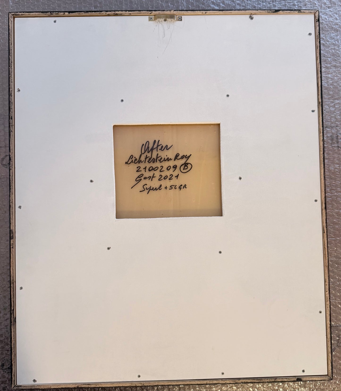 Giorgio Gost - After Roy Lichtenstein