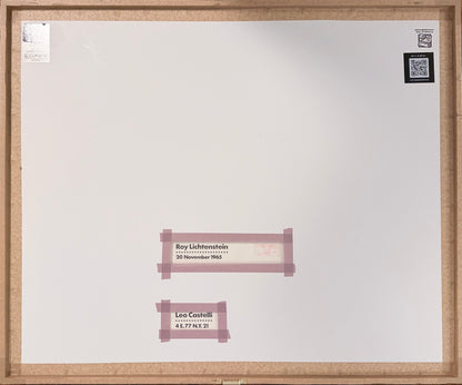 Roy Lichtenstein - Brushstroke Invitation