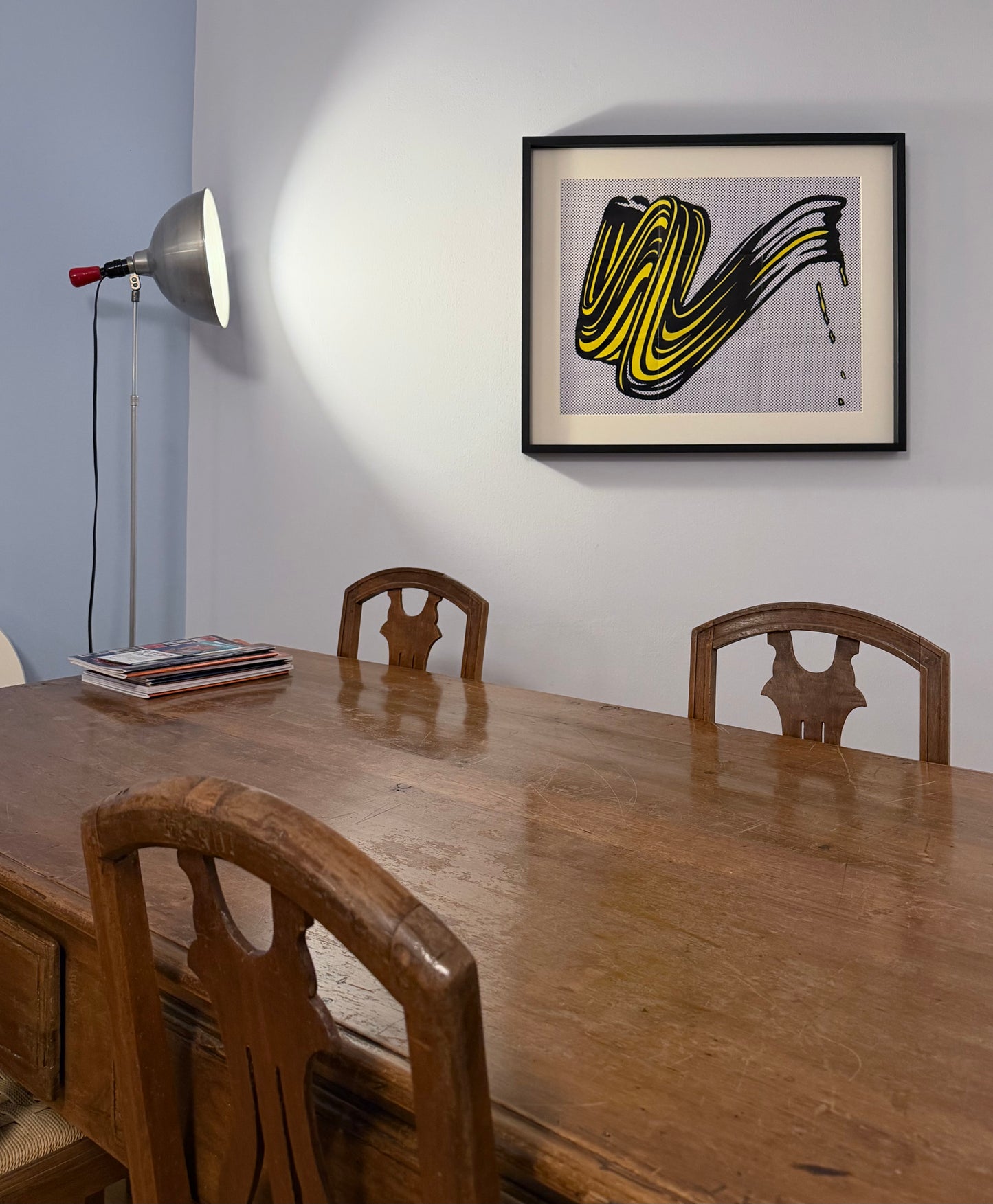 Roy Lichtenstein - Brushstroke Invitation