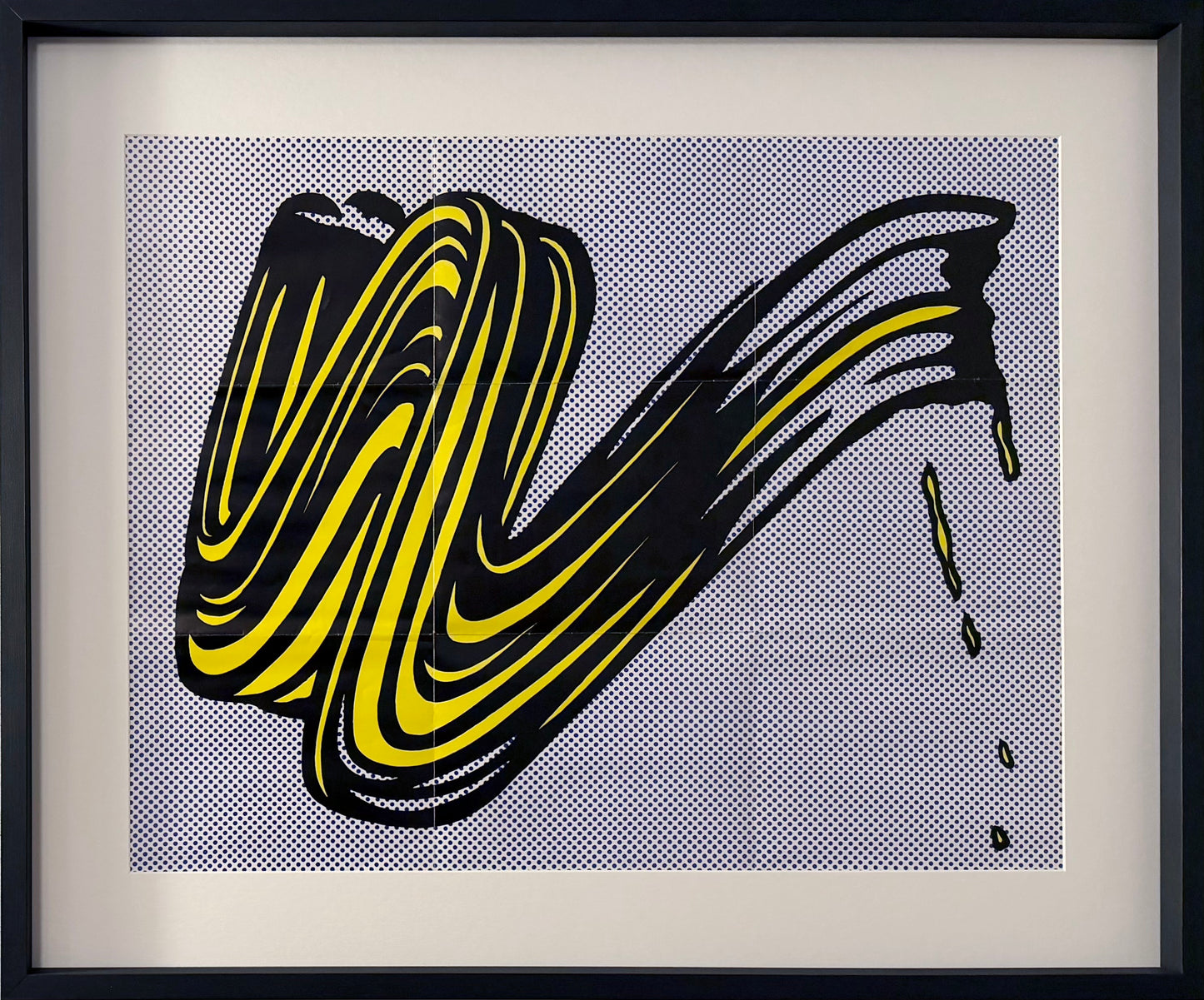 Roy Lichtenstein - Brushstroke Invitation