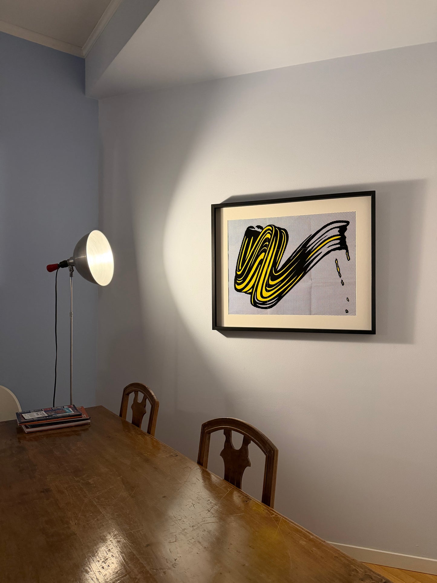 Roy Lichtenstein - Brushstroke Invitation