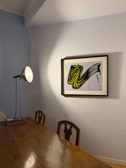 Roy Lichtenstein - Brushstroke Invitation