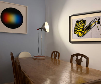 Roy Lichtenstein - Brushstroke Invitation