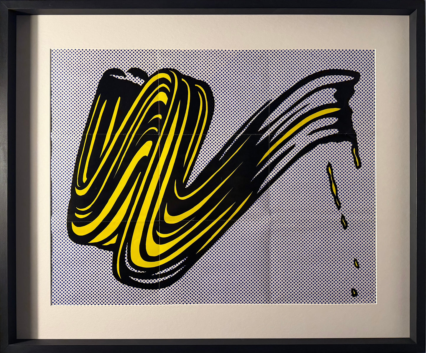 Roy Lichtenstein - Brushstroke Invitation