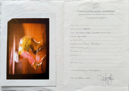 Mario Schifano - Senza Titolo 90