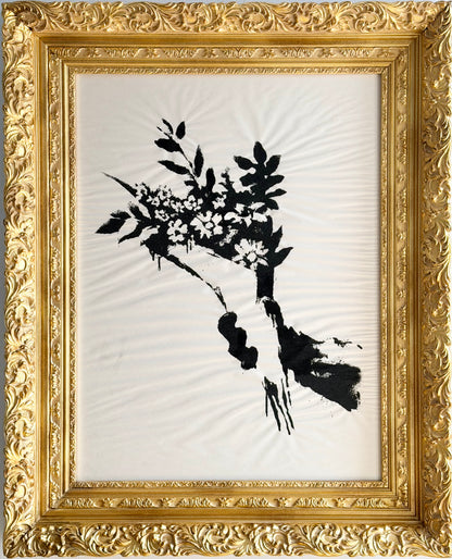 Banksy - GDP Flower Thrower
