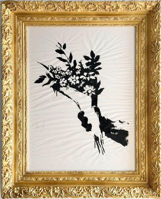 Banksy - GDP Flower Thrower