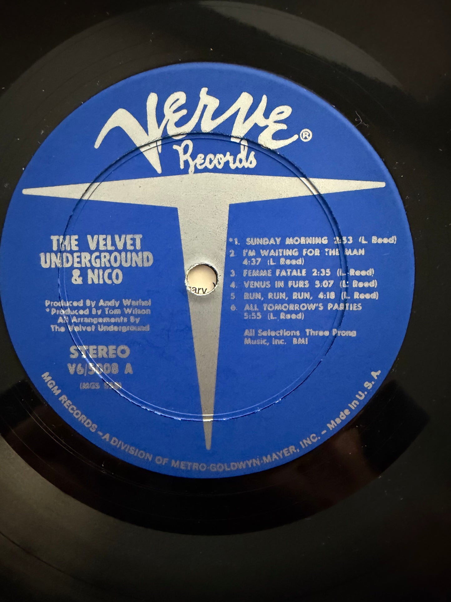 Andy Warhol – The Velvet Underground & Nico 1967 First US Pressing