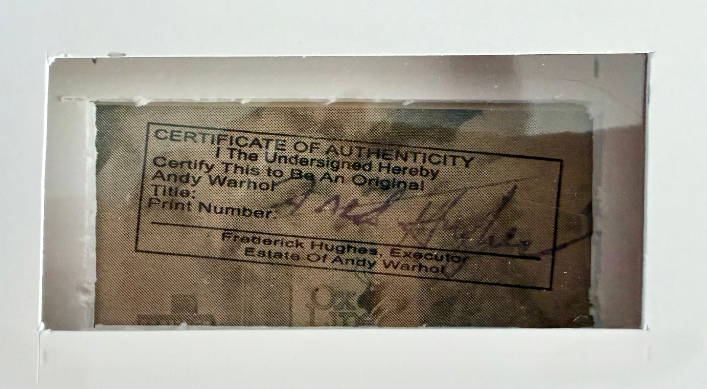 Andy Warhol - Dollar Sign