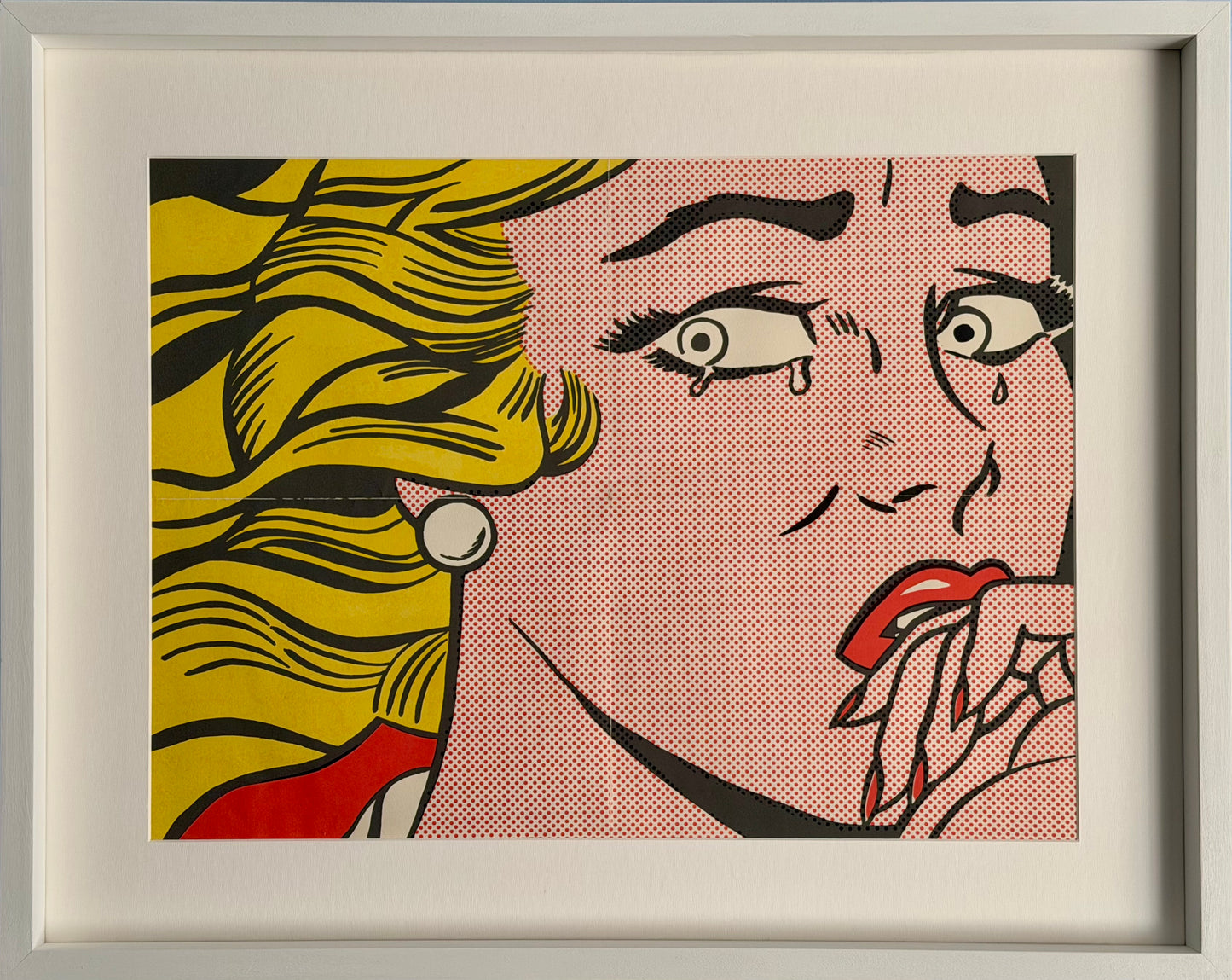 Roy Lichtenstein - Crying Girl (Castelli Mailer)