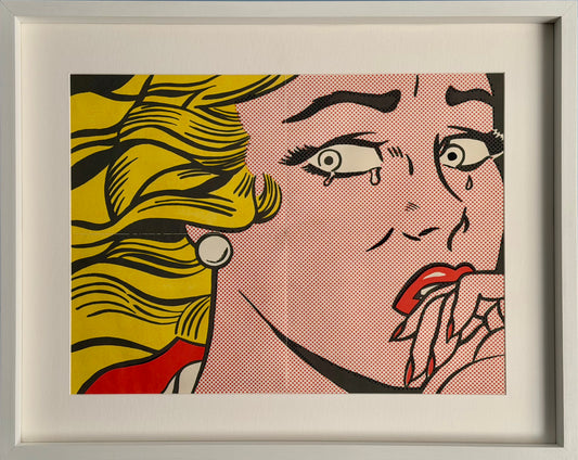 Roy Lichtenstein - Crying Girl (Castelli Mailer)