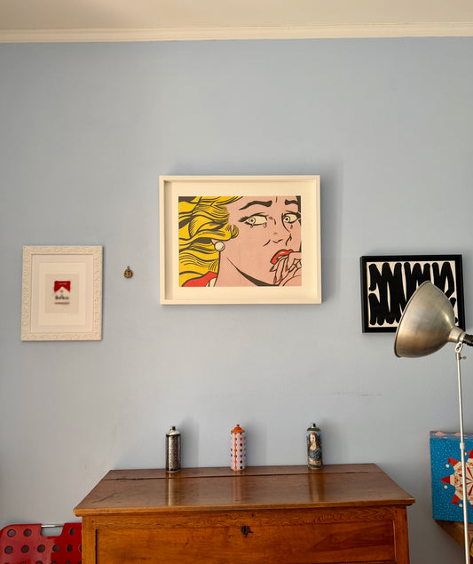 Roy Lichtenstein - Crying Girl (Castelli Mailer)