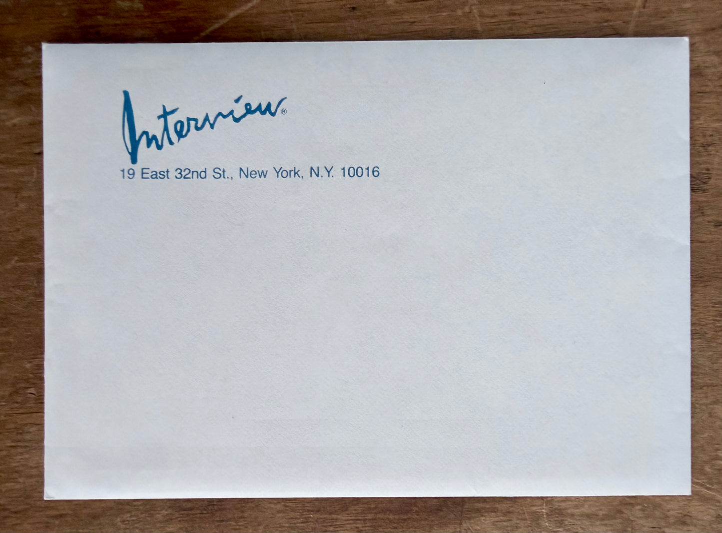 Andy Warhol - Interview Postcard