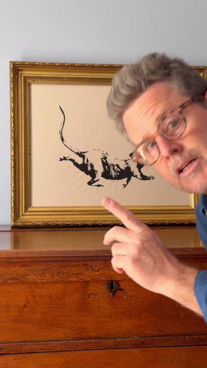 Banksy - GDP Rat 2019