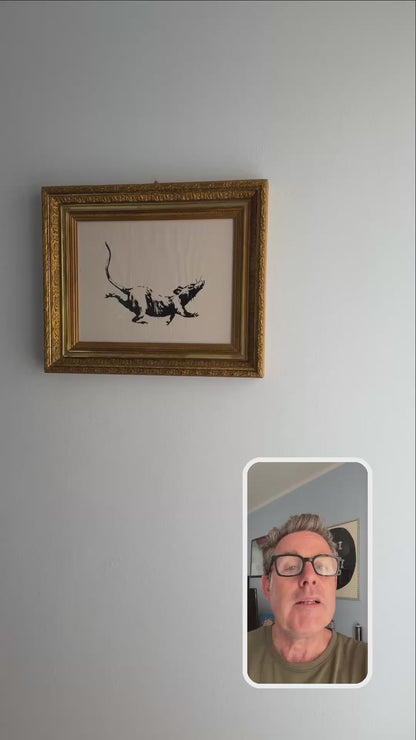 Banksy - GDP Rat 2019