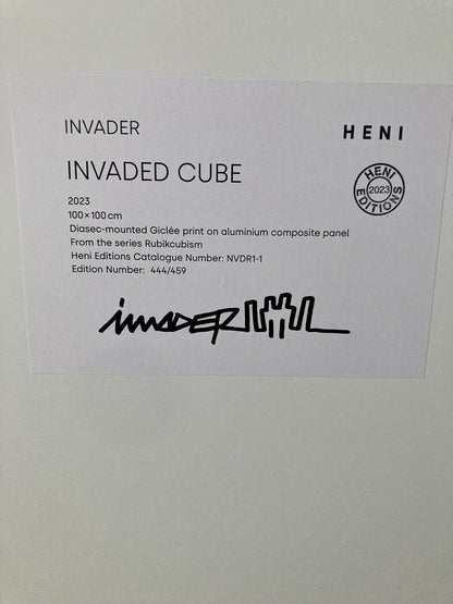 INVADER – Invaded Cube, 2023
