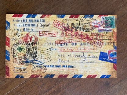 Mr. Brainwash – Pallone da Basket Personalizzato