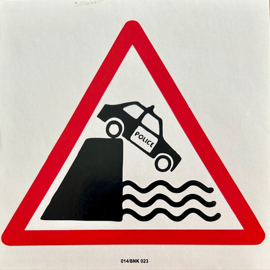 Banksy - Auto della Polizia (2005)