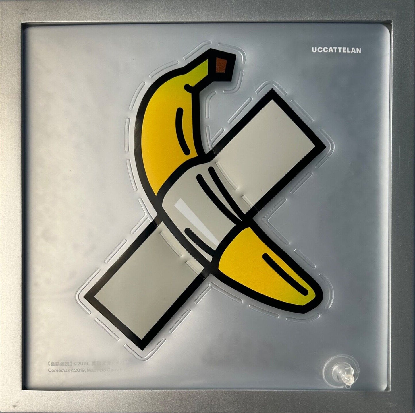 Maurizio Cattelan – “Comedian” Inflatable Poster (2019)
