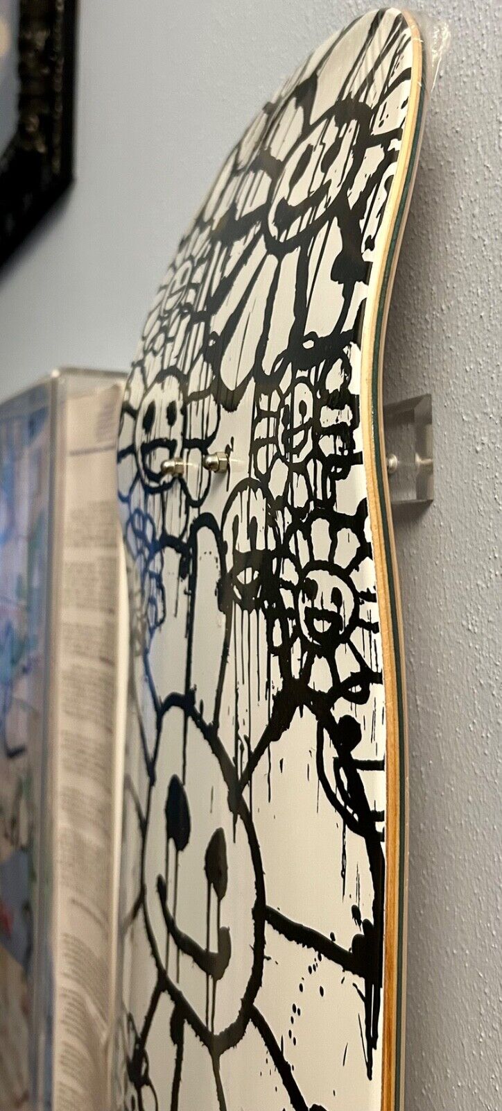 Takashi Murakami x Madsaki – Flower skate deck (2020)
