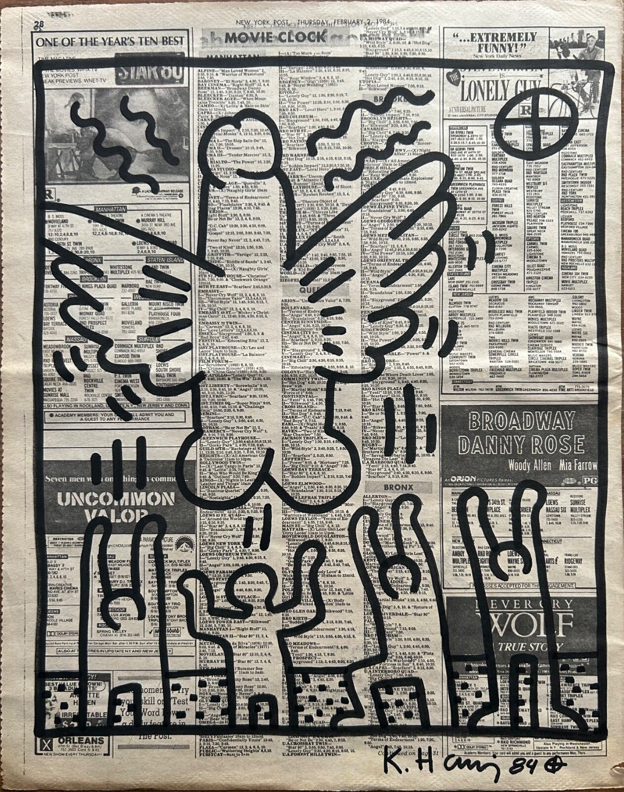 Keith Haring – Untitled (1984)