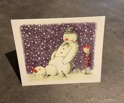 Banksy – Cartolina di Natale “Pupazzo di Neve Scortese” (2003)