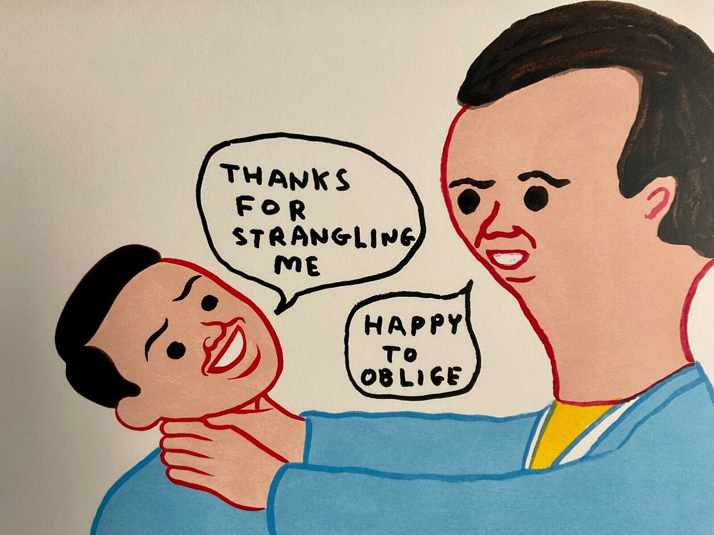 Joan Cornellà – “VOTE JOAN CORNELLA VS DAVID SHRIGLEY”