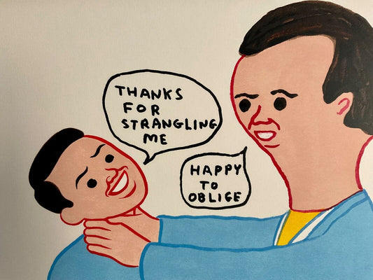Joan Cornellà – “VOTE JOAN CORNELLA VS DAVID SHRIGLEY”