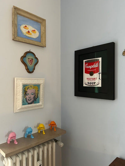 Andy Warhol – Stampa offset firmata a mano con COA