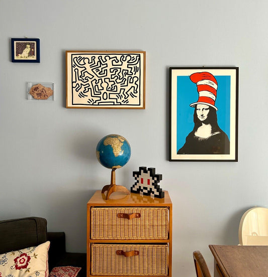 STENDER - Gioconda & Il Gatto con il Cappello di Leonardo Da Vinci