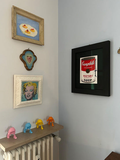 Andy Warhol – Stampa offset firmata a mano con COA