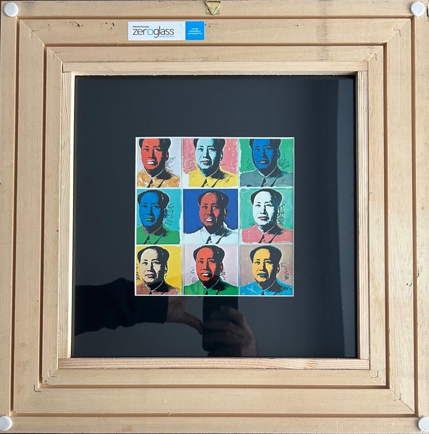 Andy Warhol – Cartolina d’invito “Mao” (1972)