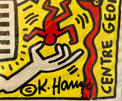 Keith Haring – Borsa Oversize Illustrata (1987)