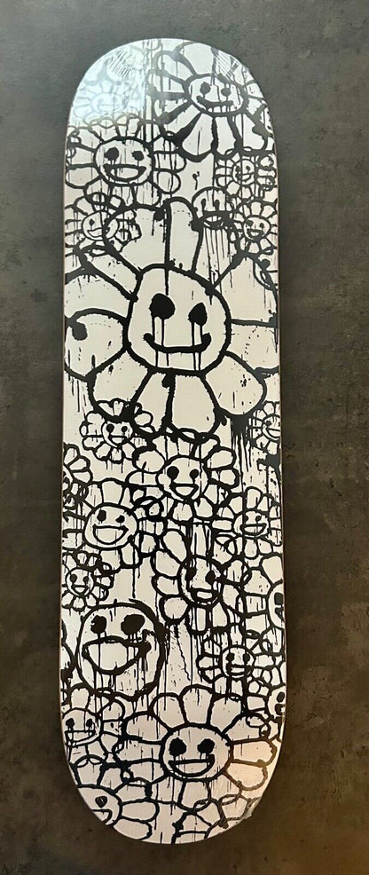 Takashi Murakami x Madsaki – Flower skate deck (2020)