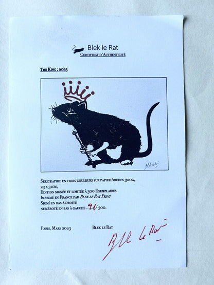 Blek le Rat – “Il Re” (2023)