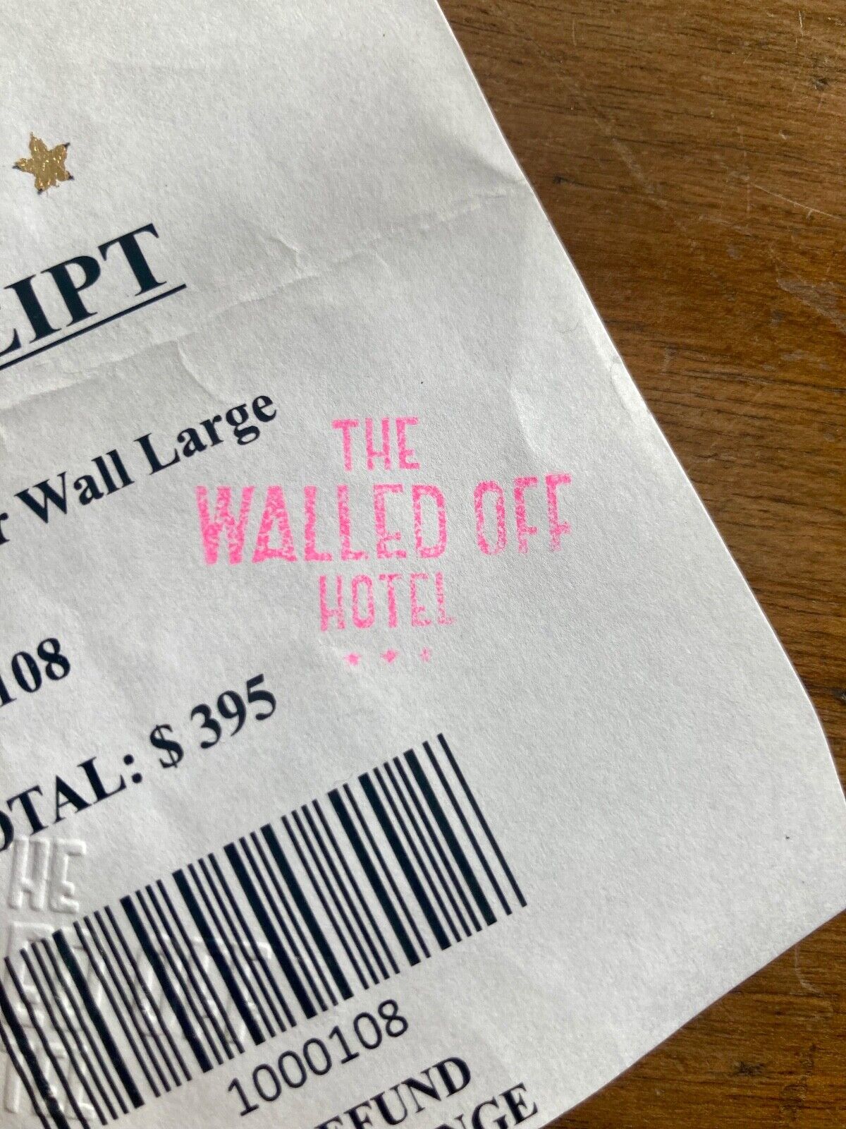 BANKSY – Originale del Walled Off Hotel (2018)
