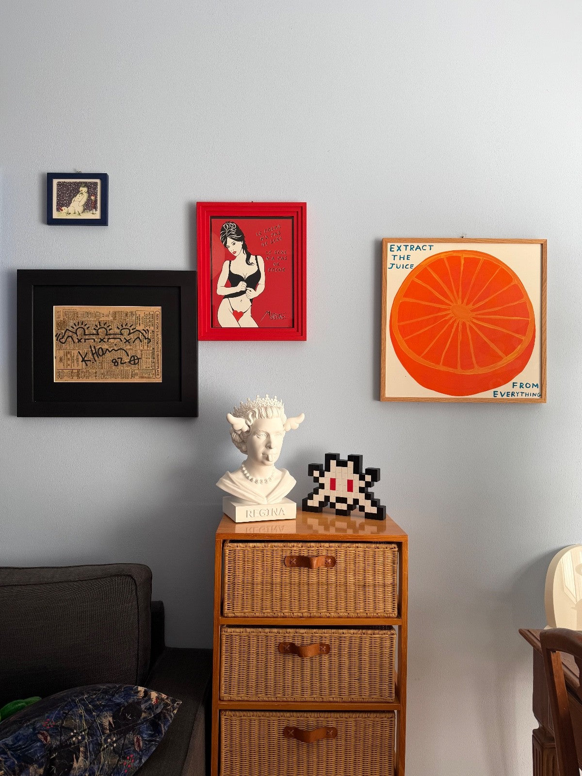 Keith Haring - Untitled "three figures" 1985